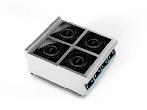 Countertop induction four burners