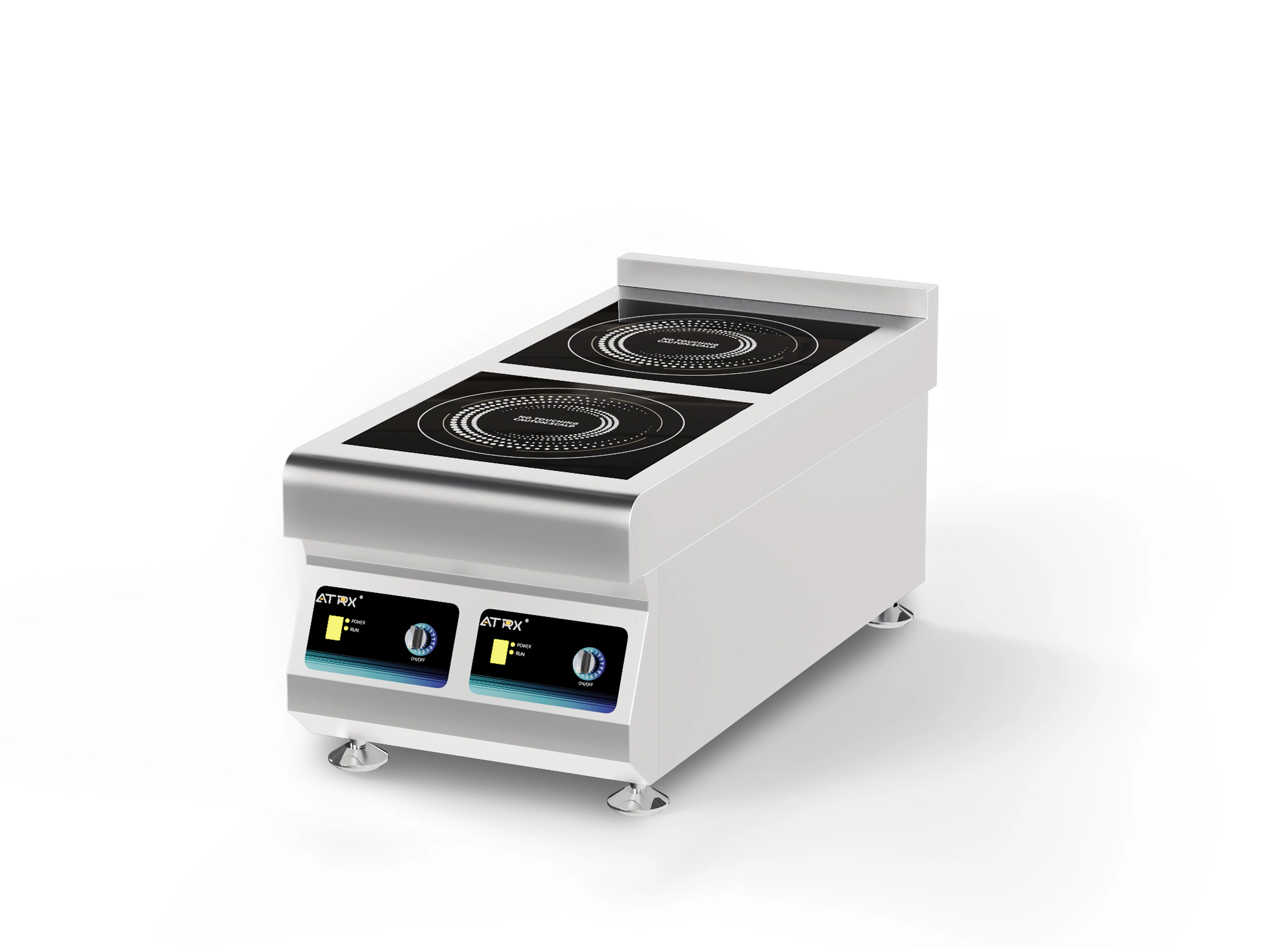 commercial induction two zone cooktops