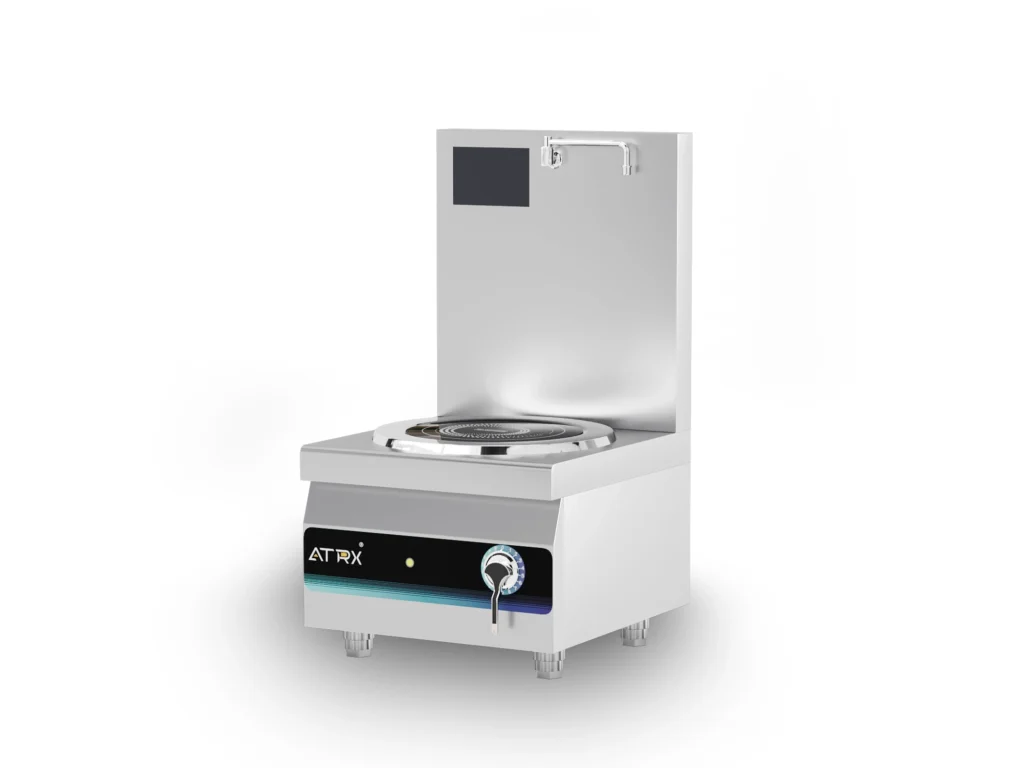 Floor induction stock pot cooker