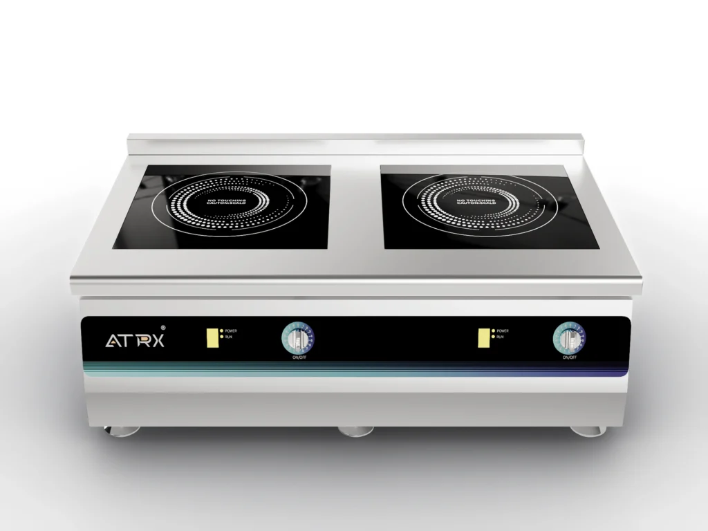 Countertop induction double flat cooker 3