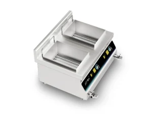 Countertop induction double fryer 2