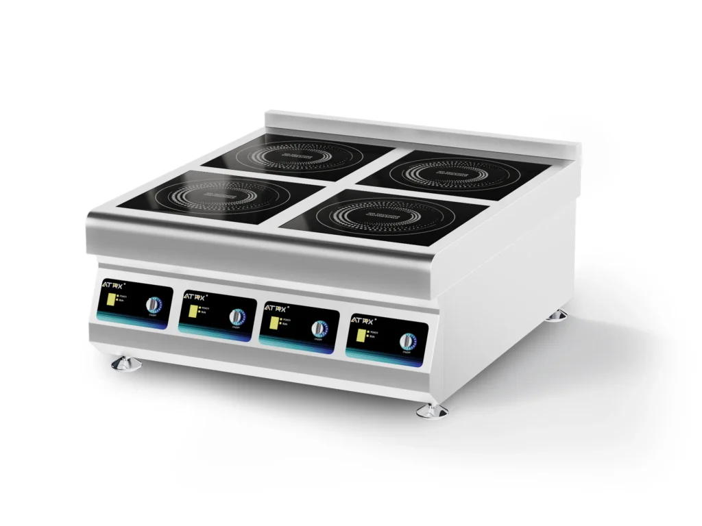 Countertop induction four burners 1