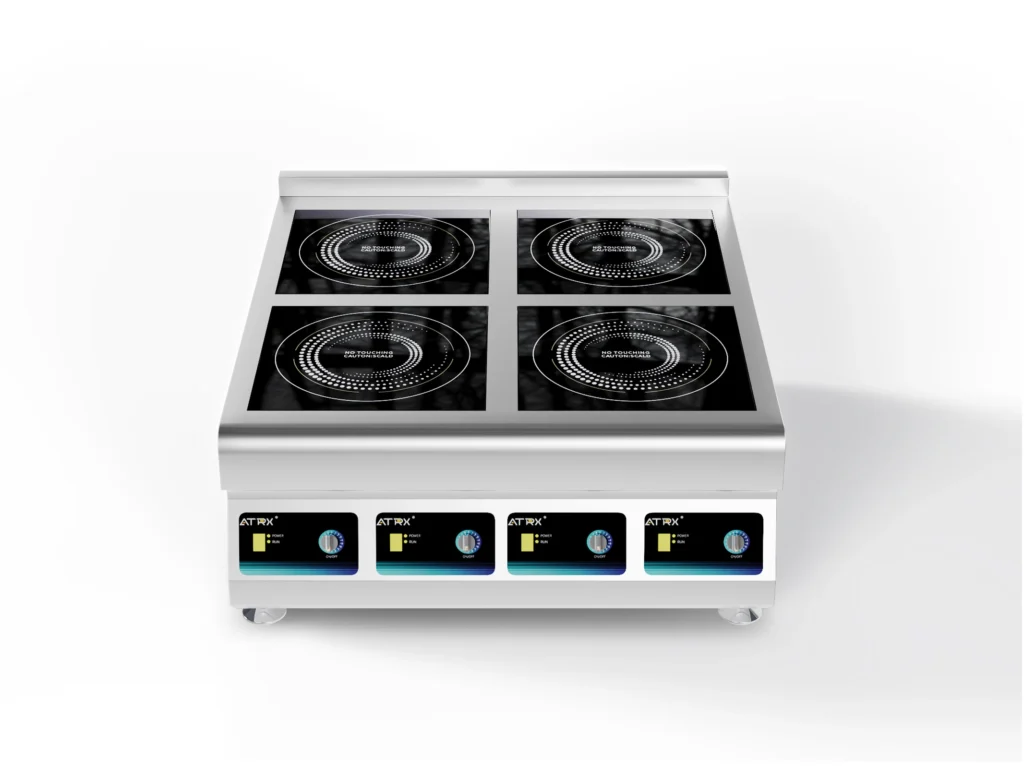 Countertop induction four burners 2