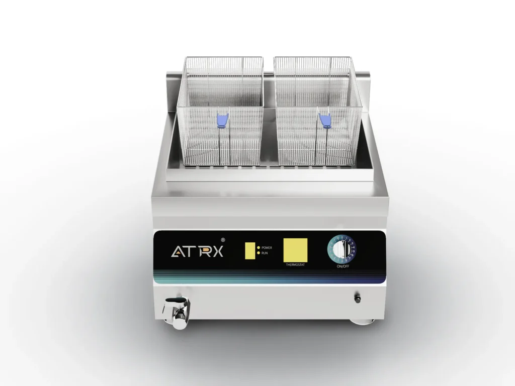 Countertop induction single fryer 1