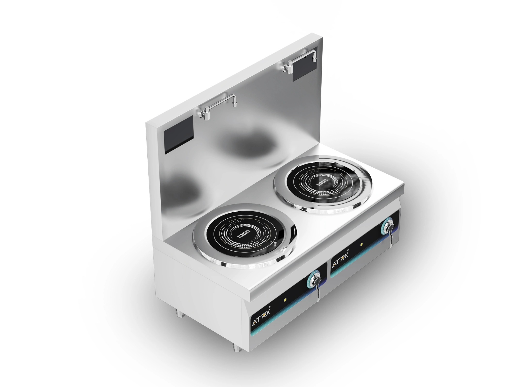 Floor commercial induction stock pot
