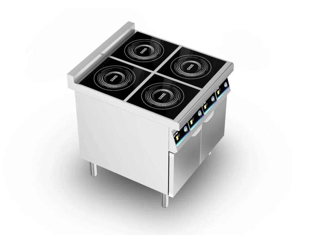 Floor induction four burners 1