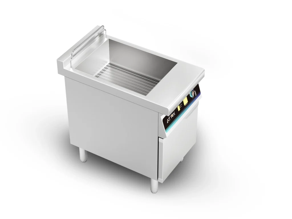 Floor induction single fryer 2