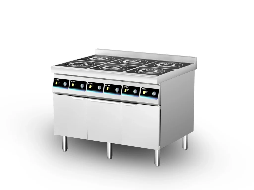 Floor induction six burners 1