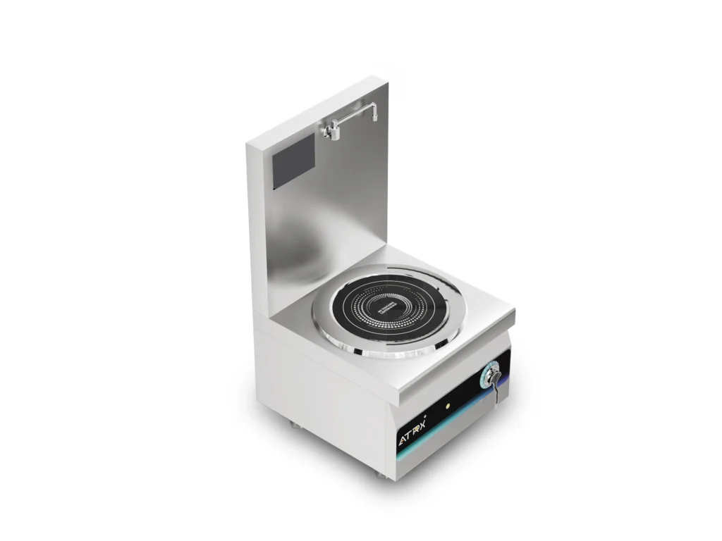 Floor induction stock pot cooker 1