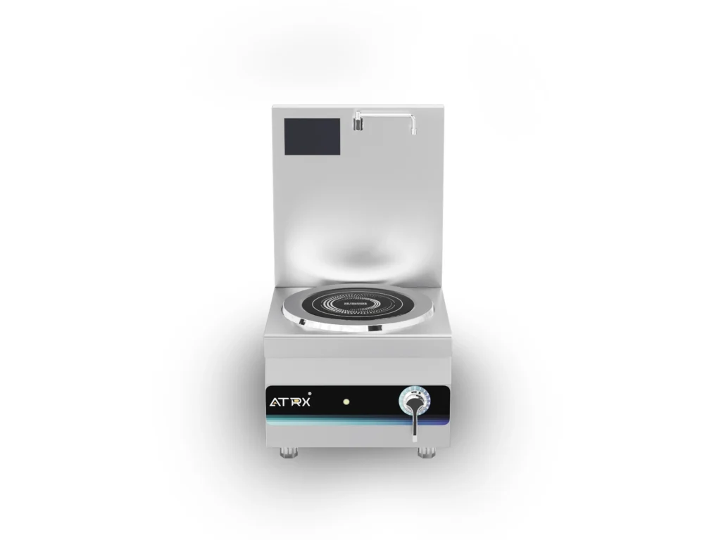 Floor induction stock pot cooker