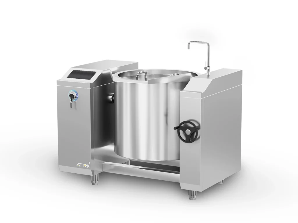 Floor induction tilting soup cooker 1