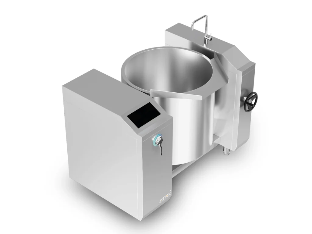 Floor induction tilting soup cooker 2