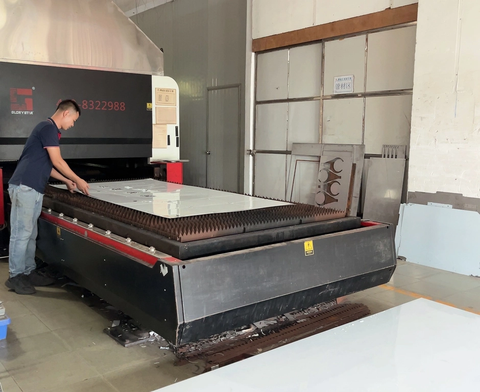 High-Power Fiber Laser Cutting Machine