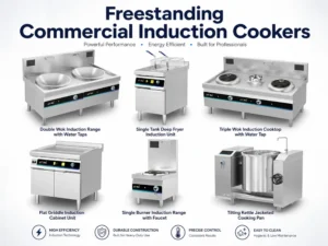 Freestanding Commercial Induction Ranges