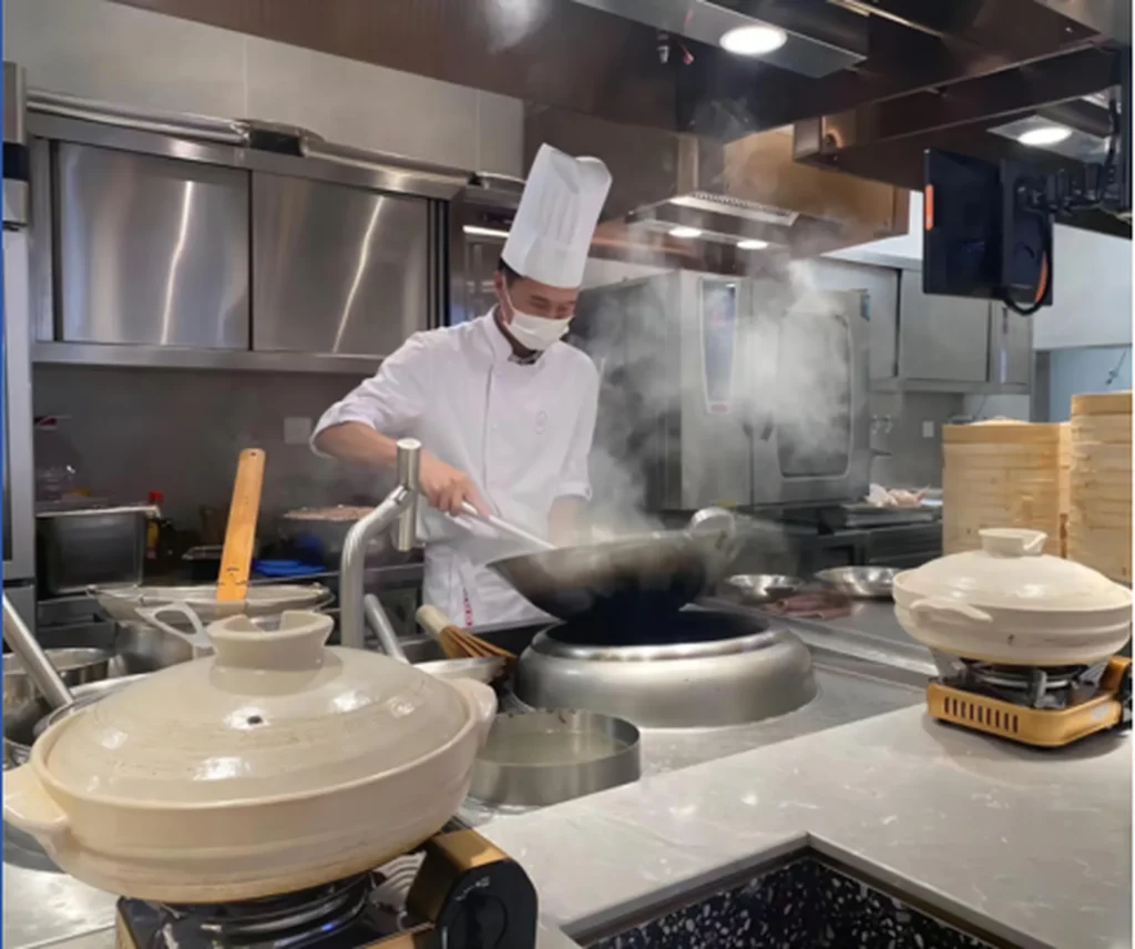 commercial induction cooker kitchen project 18