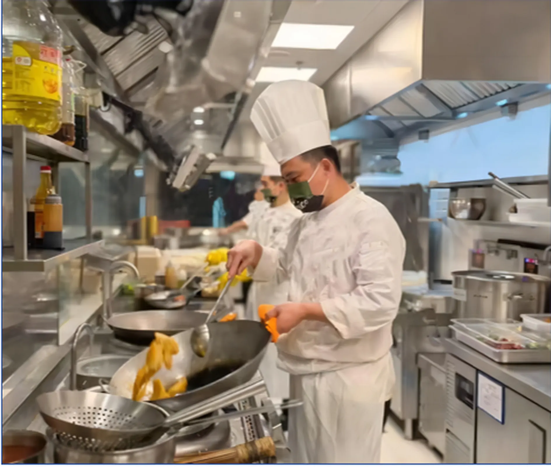 commercial induction cooker kitchen project 19