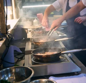 commercial induction cooktop