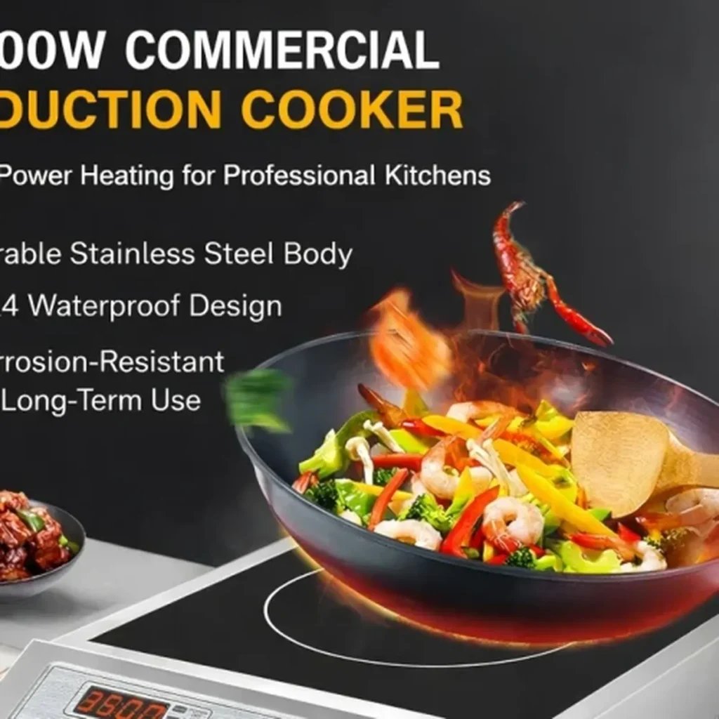 commercial induction cooktop