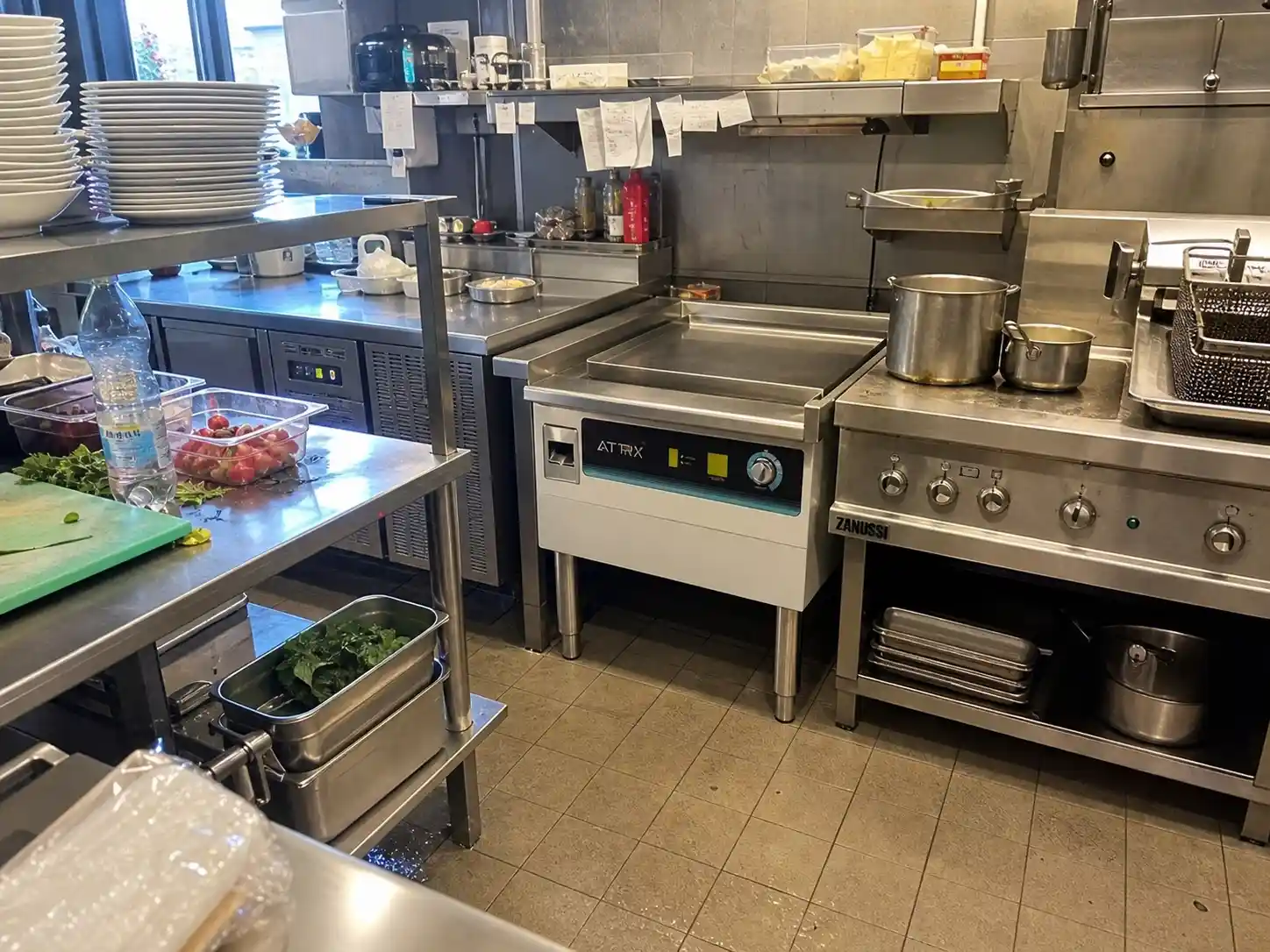 commercial induction griddle
