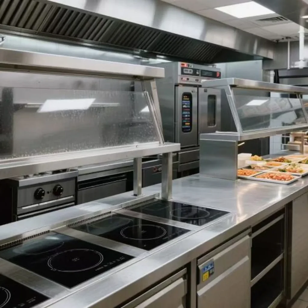 invisible buil-in induction cooker
