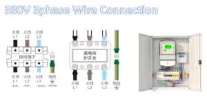 380V 3PHASE WIRE CONNECTION