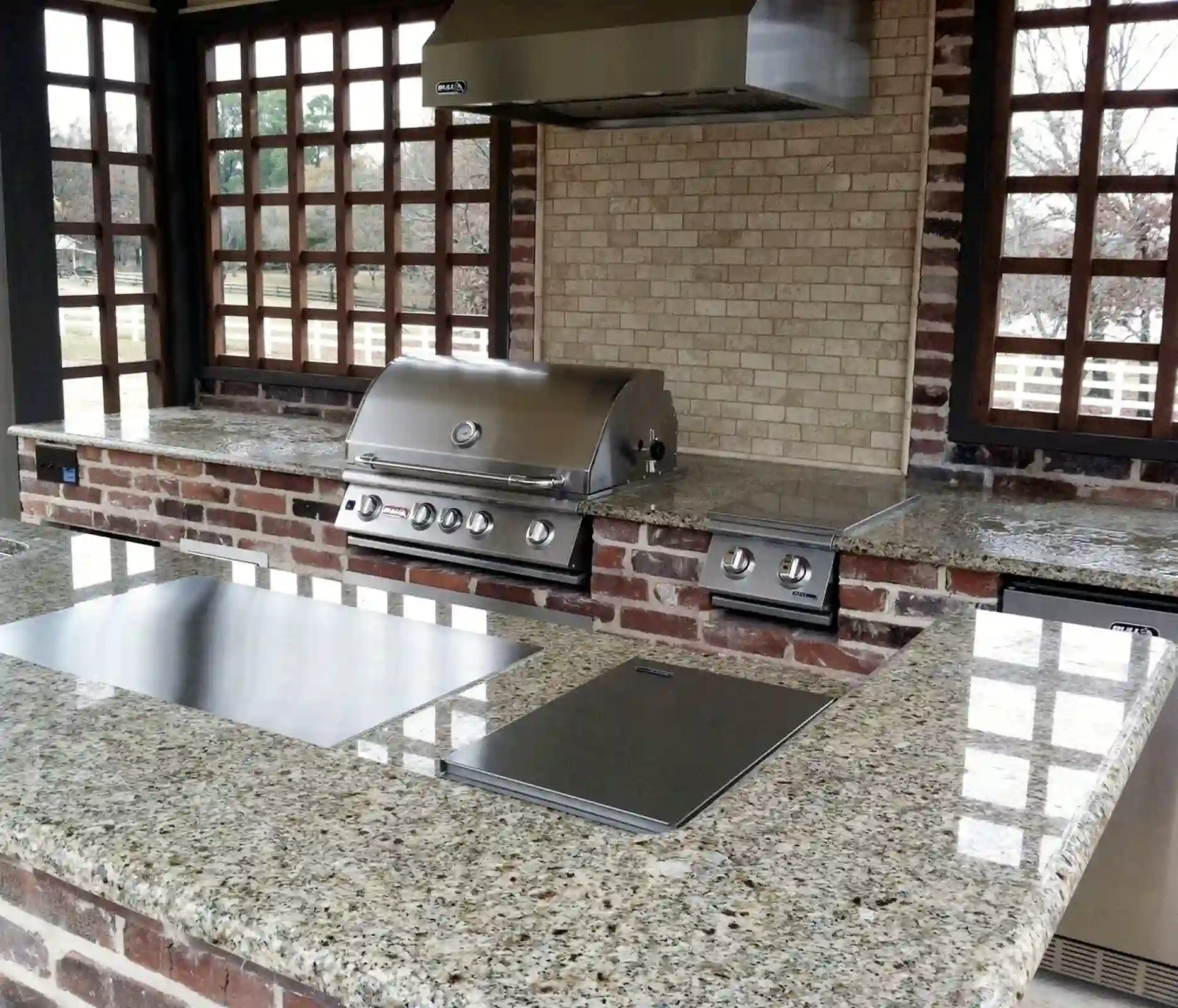 Built-in (Drop-in) commercial induction griddle