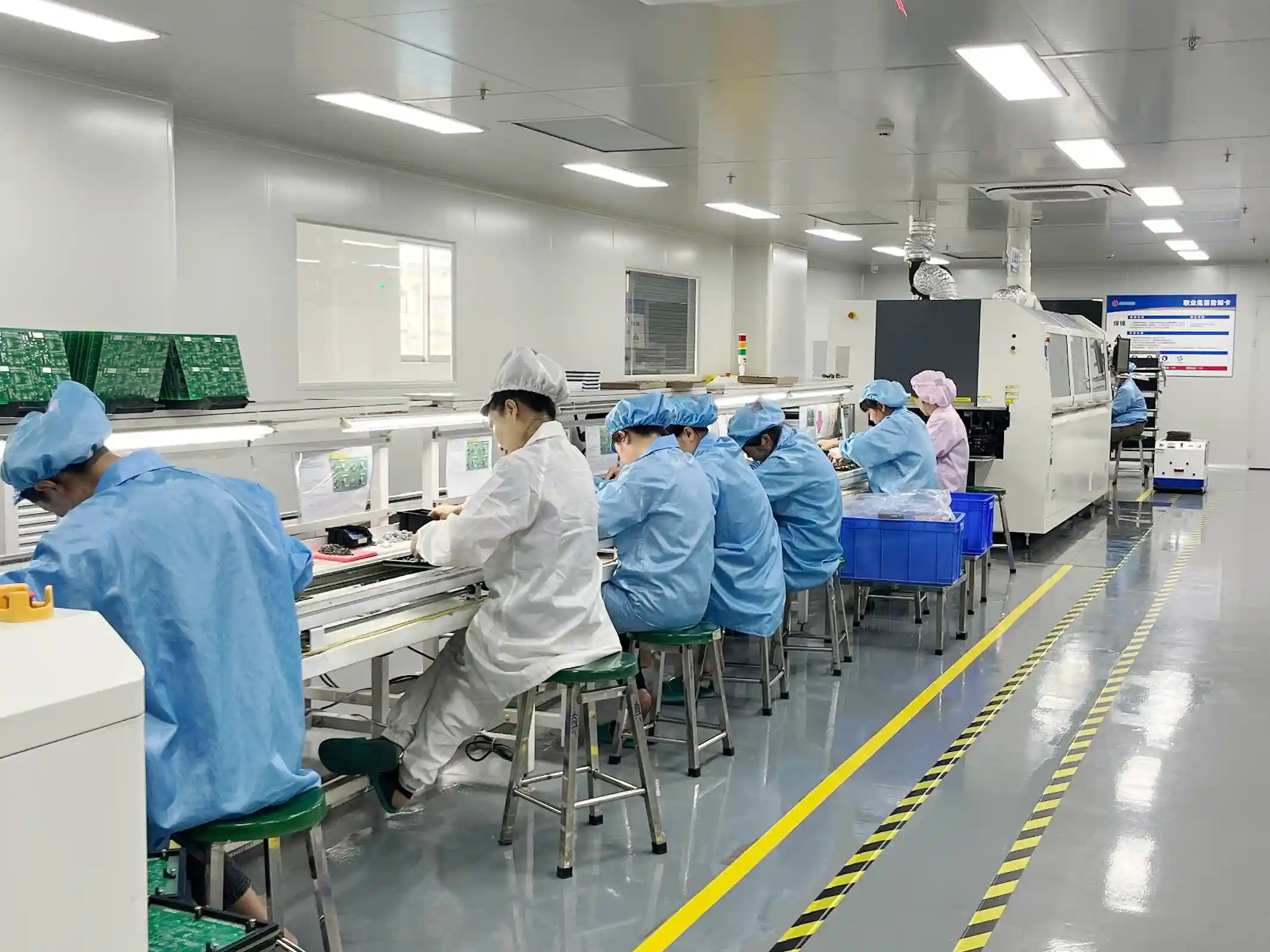Dust free PCB workshop