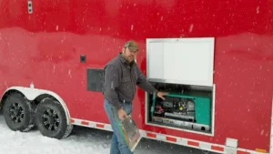 Generator for commercial food truck