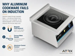 WHY ALUMINUMCOOKWARE FAILSON INDUCTION