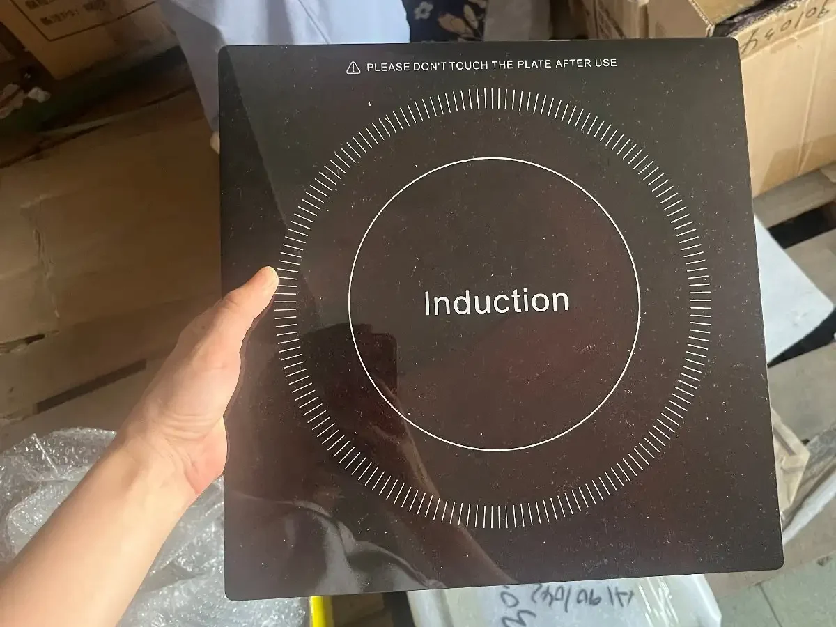 commercial induction cooker ceramic glass