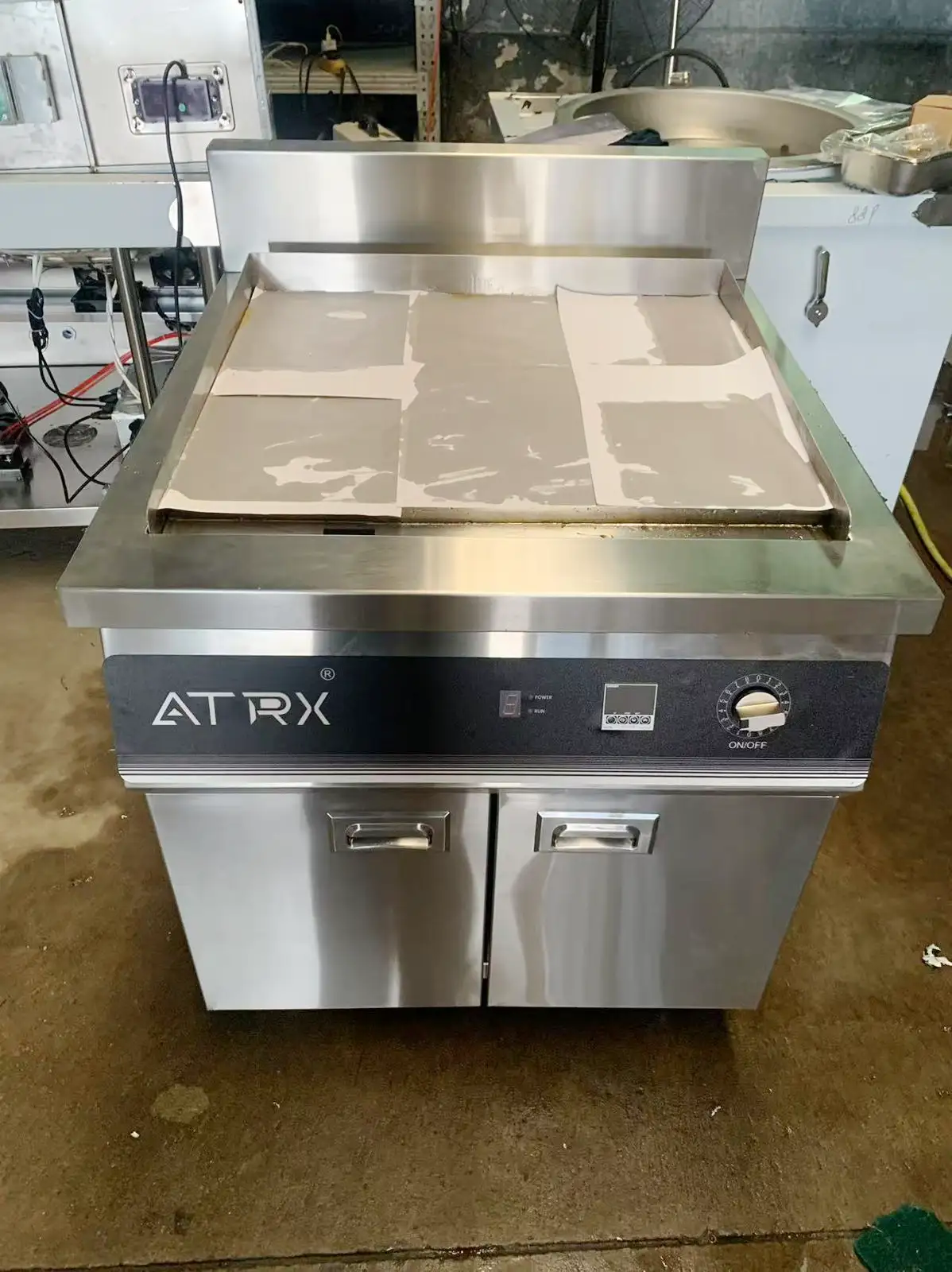 commercial induction griddle ATRX