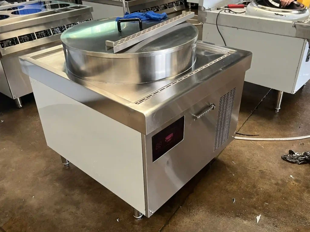 commercial induction soup cooker