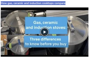 CHOICE – Induction vs Ceramic Cooktops