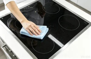 clean commercial induction cooker