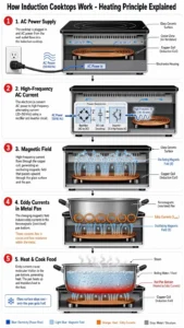 induction cooker heating principle