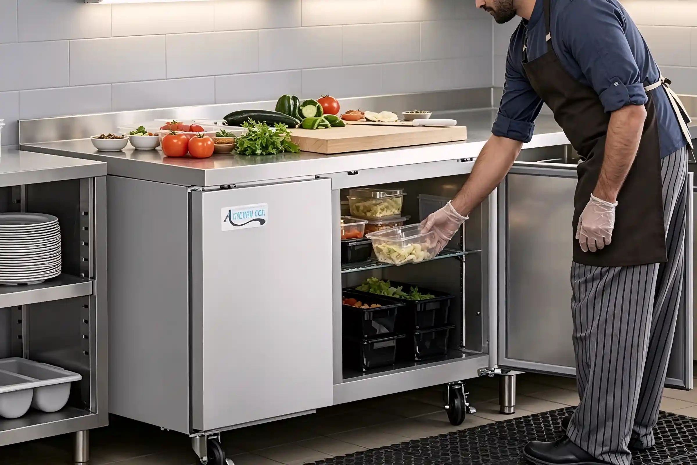 Refrigerated Work Table