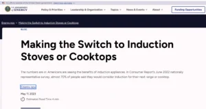 U.S. DOE — Making the Switch to Induction