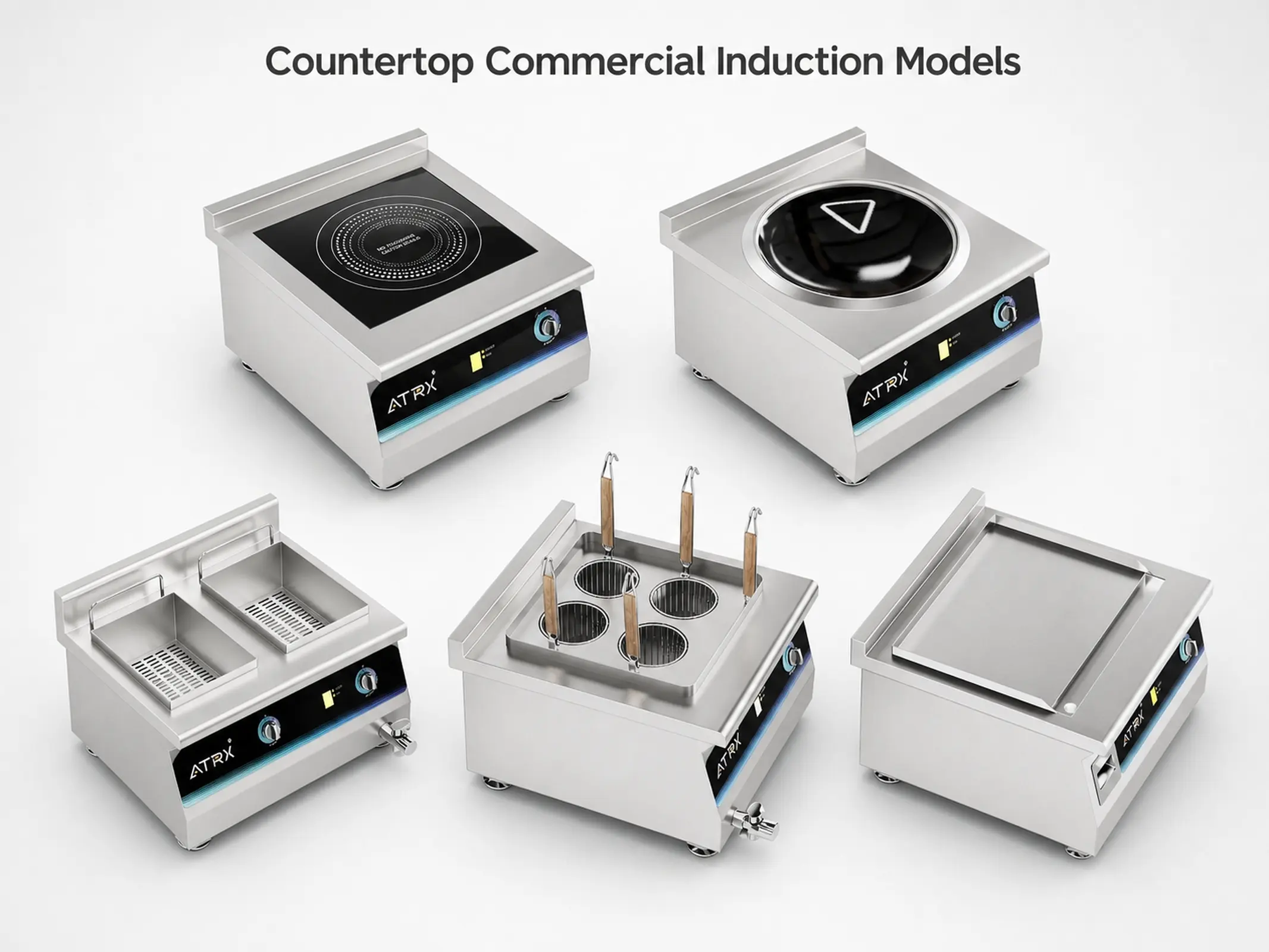 commercial induction cooktops