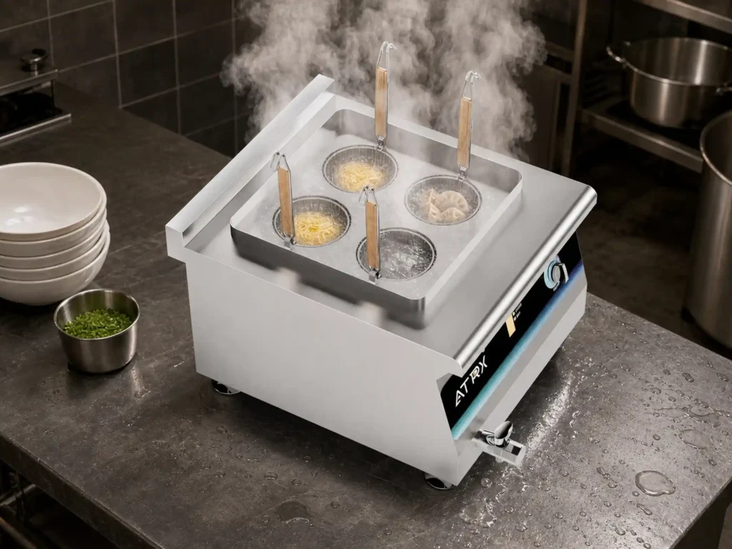commercial induction pasta cooker