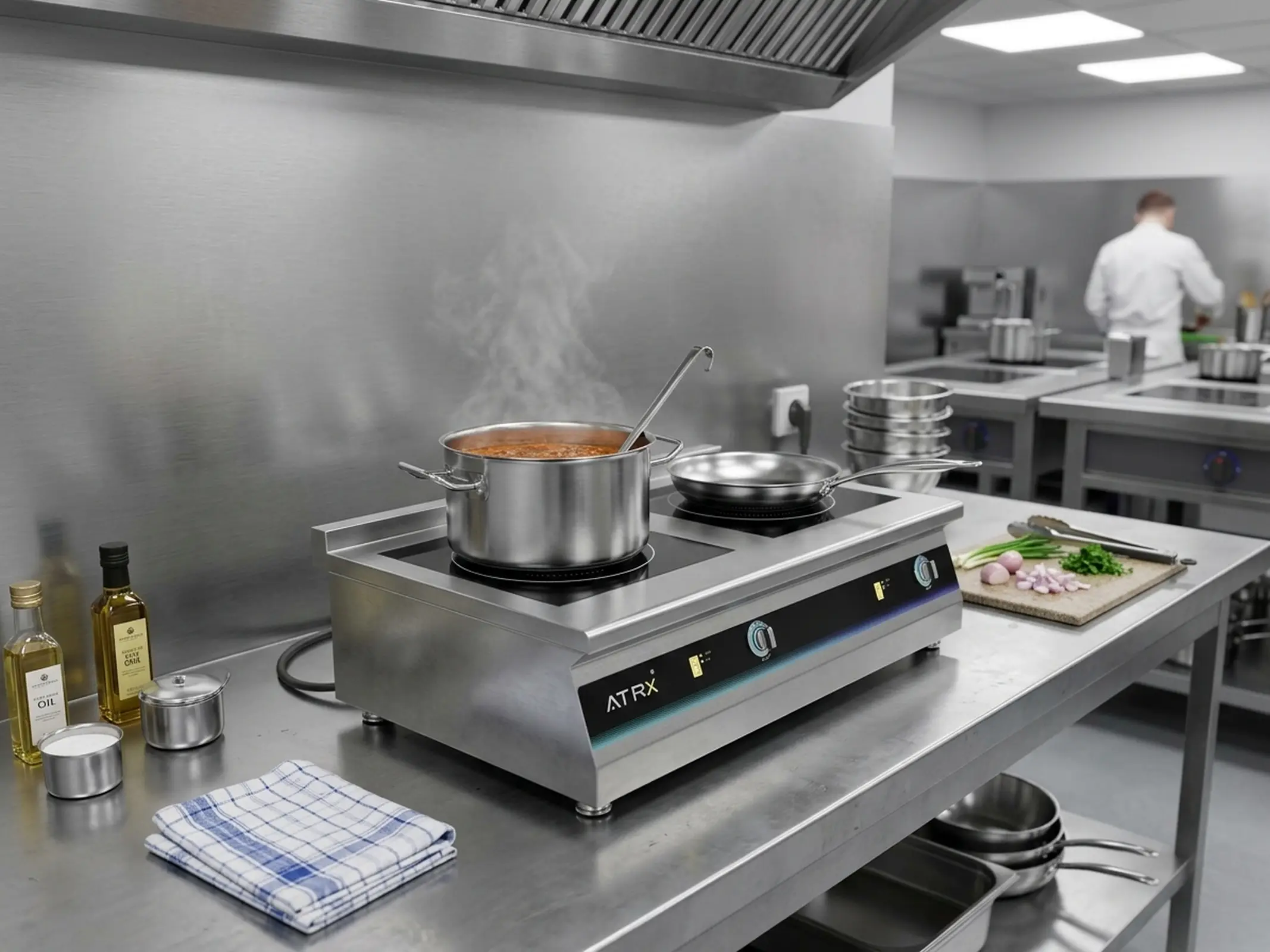 Double-Hob Induction Cookers